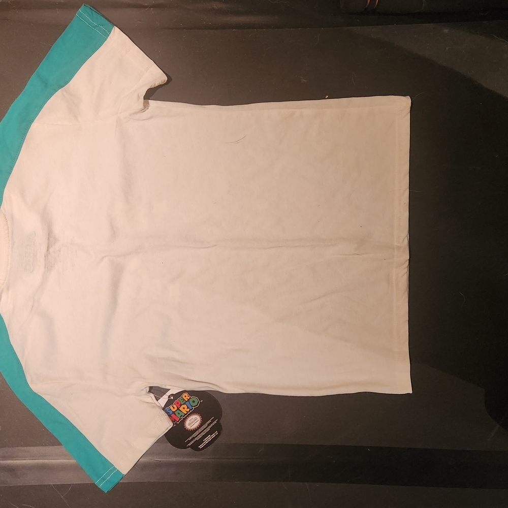 Super Mario Bros Mario & Luigi Tee NWT Boys M (7–8) Nintendo - Picture 6 of 8